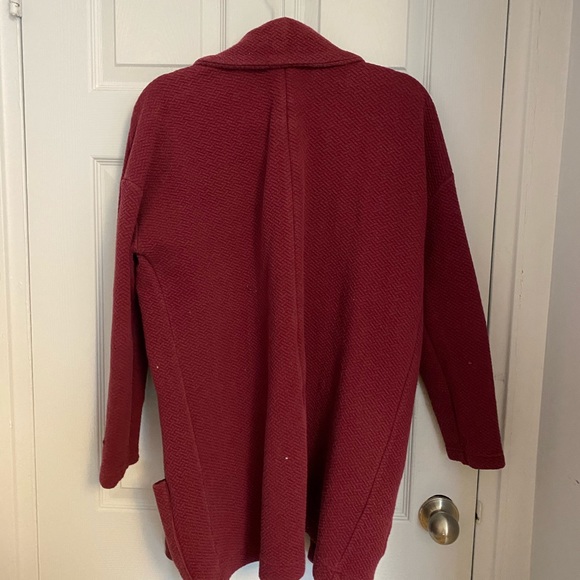 H&M maroon/ purple cardigan - Picture 2 of 3